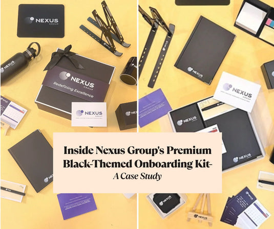 Inside Nexus Group's Premium Black-Themed Onboarding Kit-Case Study