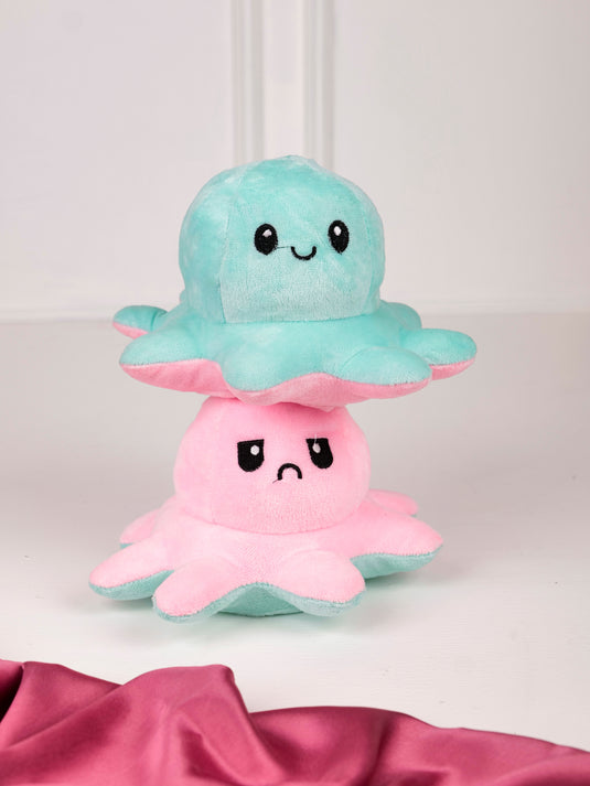 Moody Octopus Reversible Toy Plushies