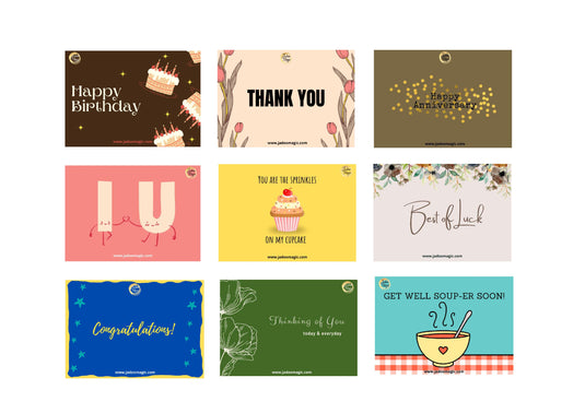 Personalized Handwritten Note Card