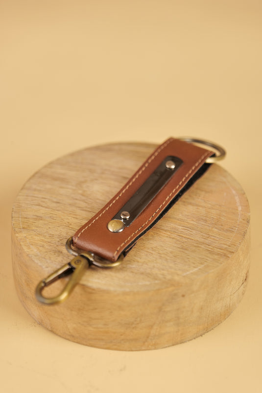 Vegan Leather Key Holder