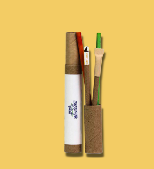 Plantable Pencil & Pen Combo Box