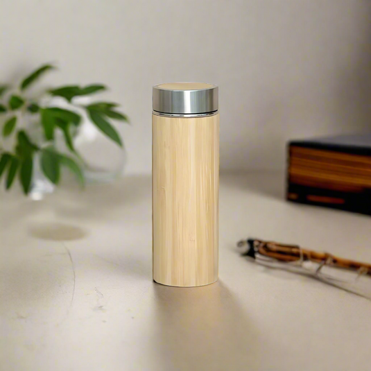 Bamboo Vacuum Flask
