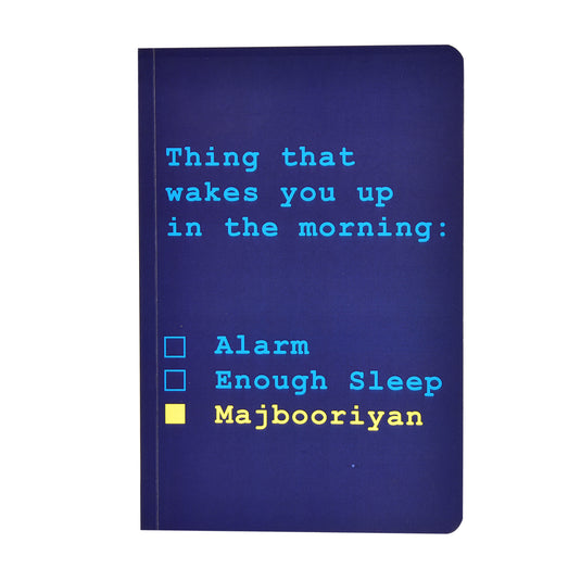 Majbooriyan Notebook