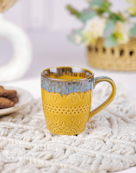 Ava Embossed Mug