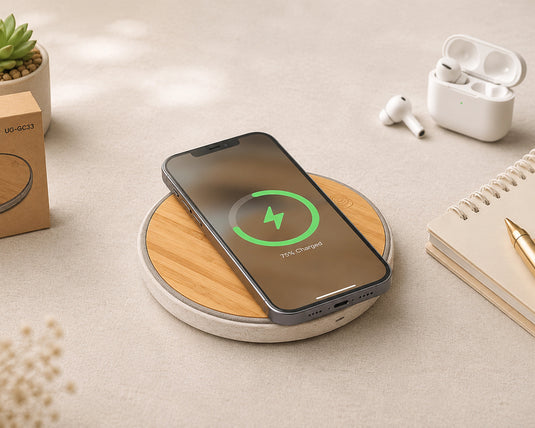 iCharge – Bamboo Wireless Charger