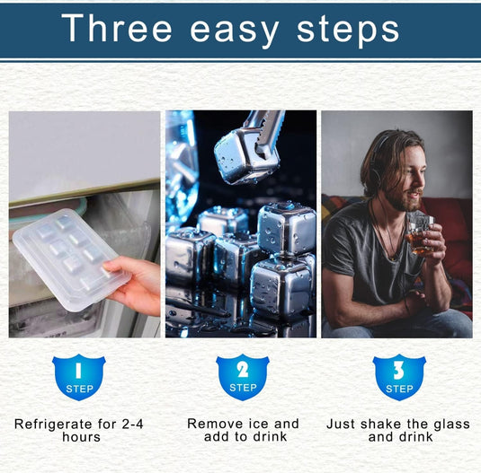 Reusable Ice Cubes Set