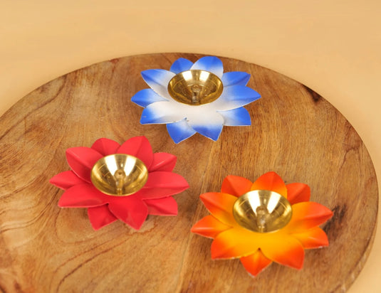 Lotus Bloom Diya