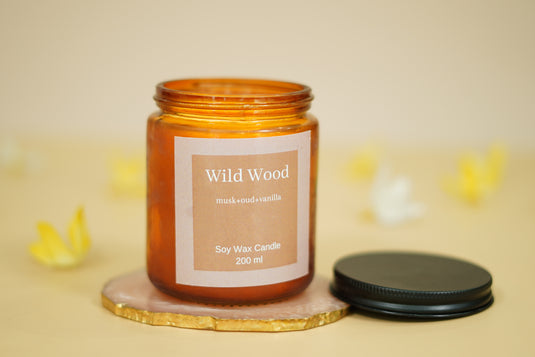 Wild Wood Luxe Soy Candle