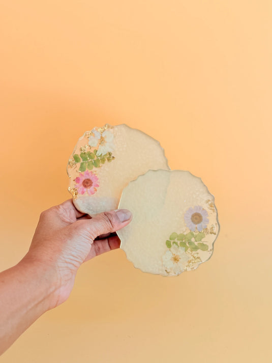 Bloomette Resin Coasters