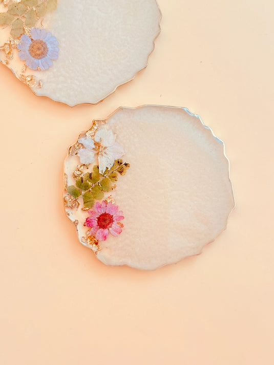 Bloomette Resin Coasters