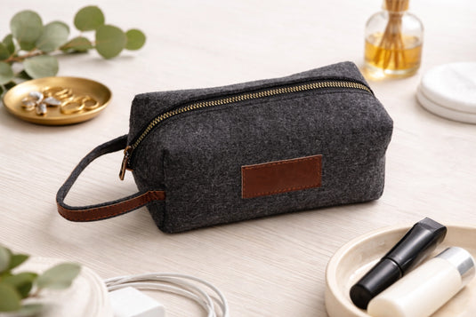 Felt Travel Pouch