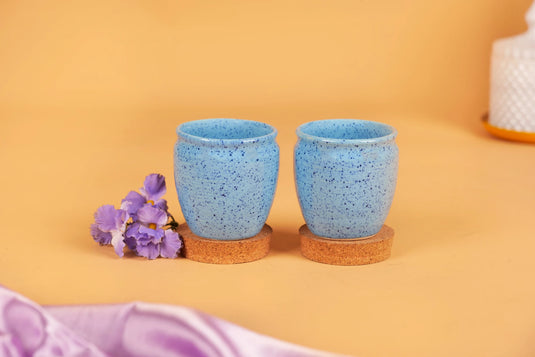 Kullad Speckled Blue Set of 2