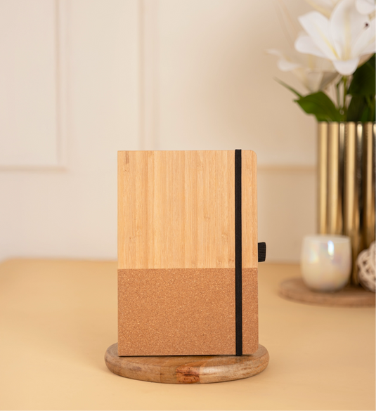 Bamboo Cork Notebook