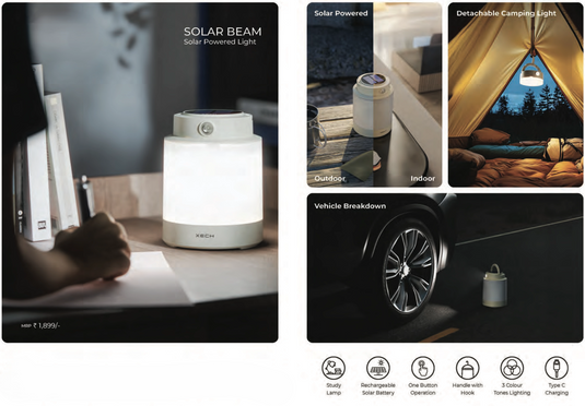 Solar Beam Lamp