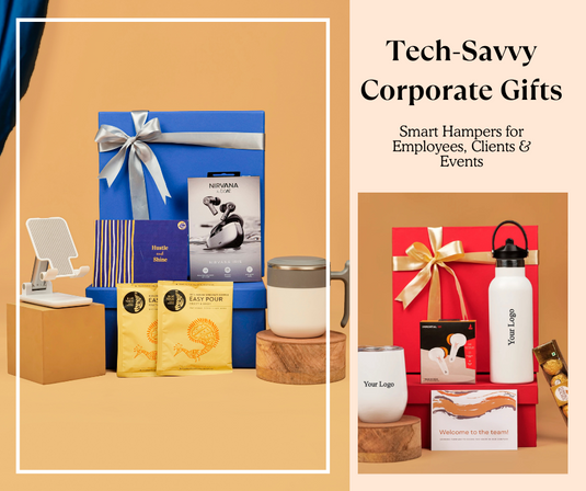 Tech-Savvy Corporate Gifts: Smart Hampers for Employees, Clients & Events