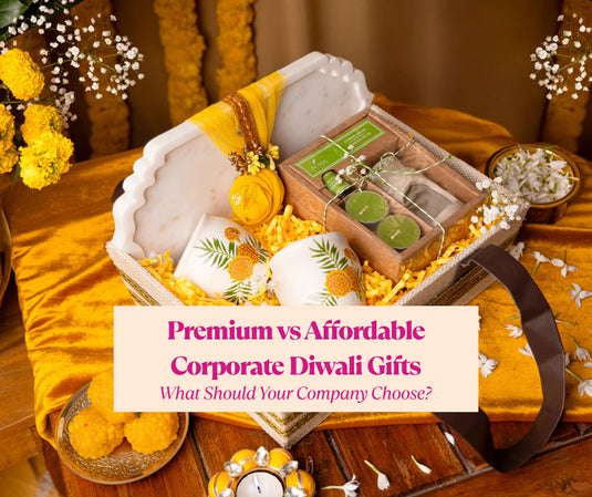 Premium vs Affordable Corporate Diwali Gifts: What Should Your Company Choose?