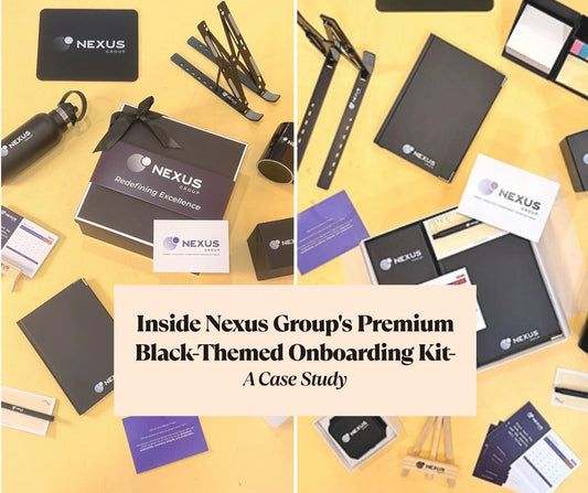 Inside Nexus Group's Premium Black-Themed Onboarding Kit-Case Study