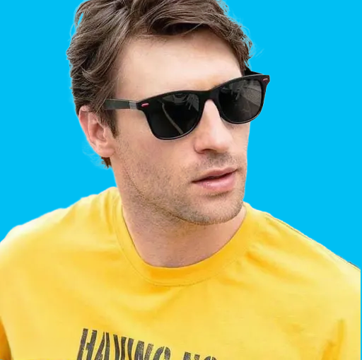 Swift Wayfarer Sunglasses with Cover-Unisex
