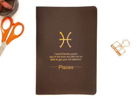 Horoscope Note Book Unruled- Pisces