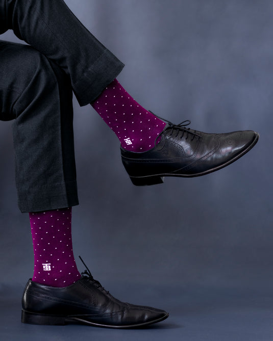Luxury Men Socks - Royal