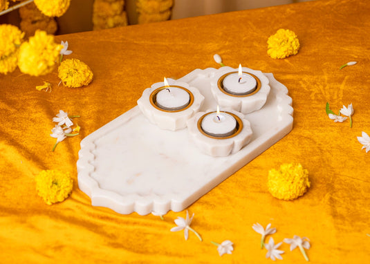 Luxe Marble Tray