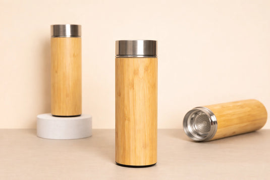 Bamboo Vacuum Flask