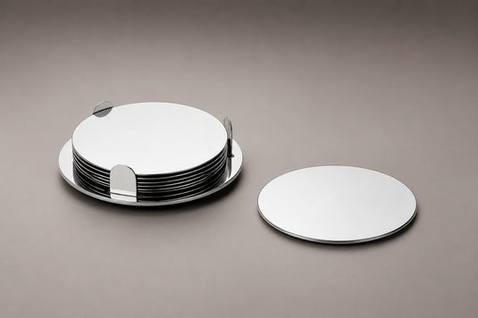 Luxe Metal Coaster Set