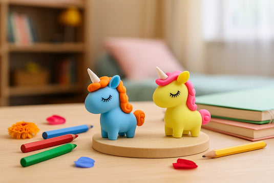 Unicorn Erasers Set of 2