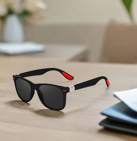 Swift Wayfarer Sunglasses with Cover-Unisex