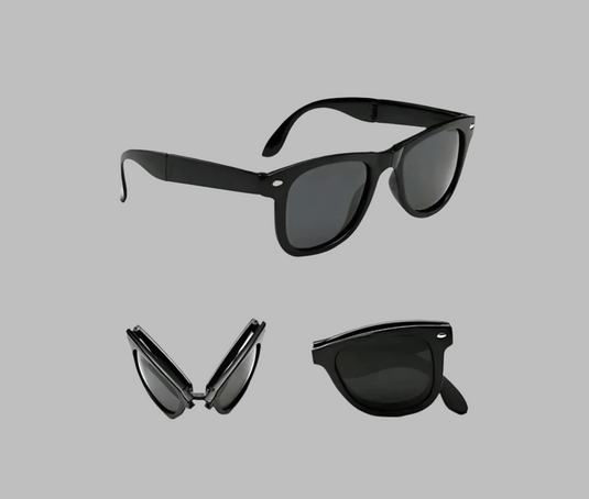Lunaris Foldable Sunglasses with Cover-Unisex