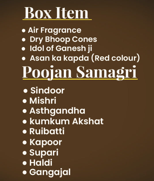 Ganpati Pooja Kit