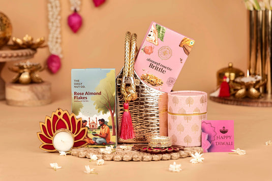Gulabi Diwali Basket
