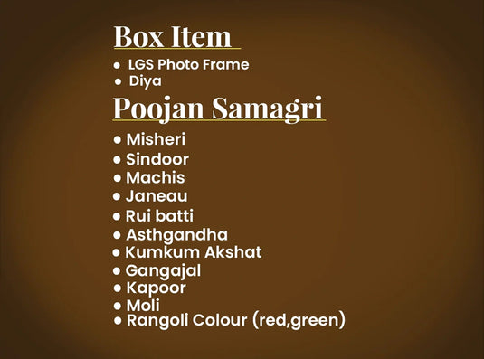 Aaradhya Diwali Pooja Box
