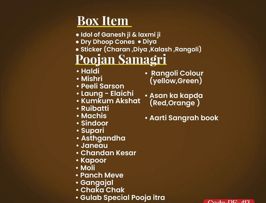 Divyam Diwali Pooja Box