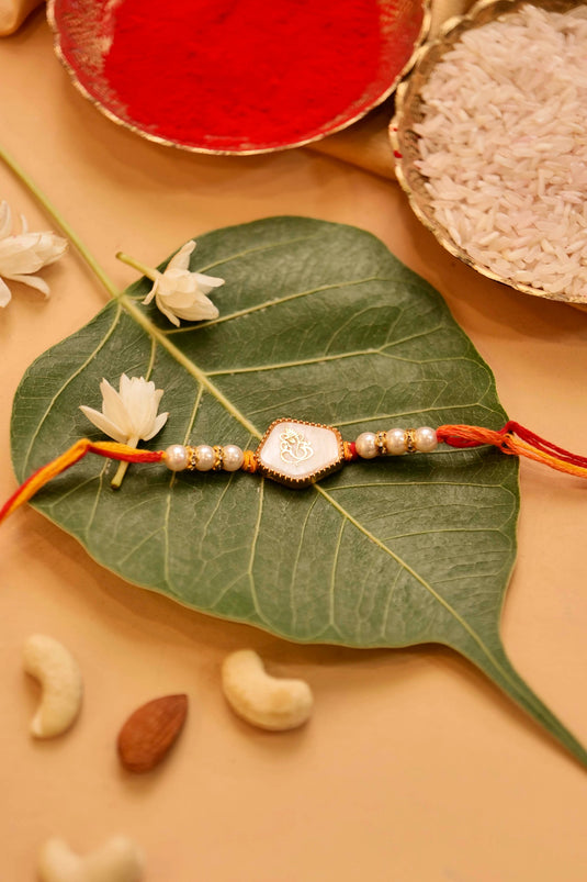 Resin Ganeshji Rakhi
