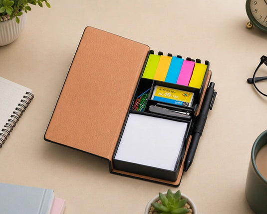 Vegan Leather Stationery Organiser